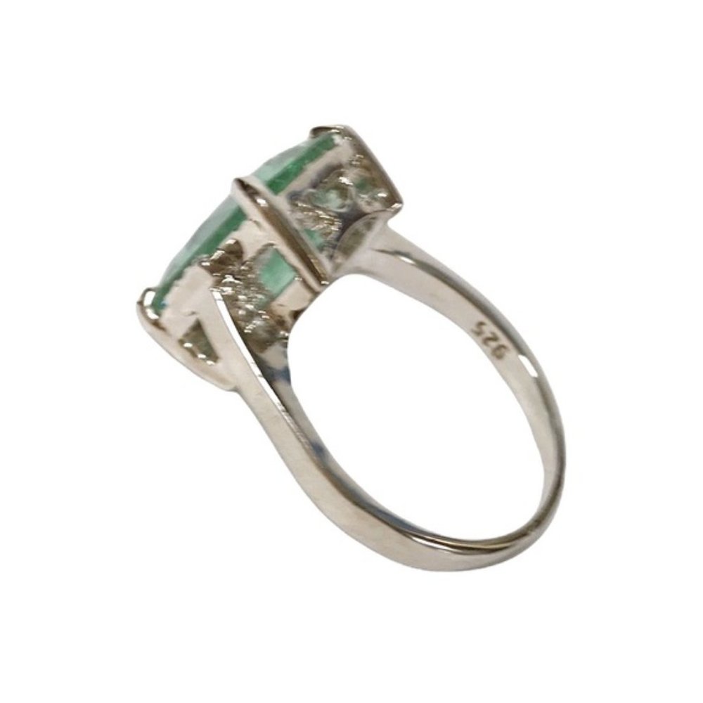 6.35 Aquamarine - 925 Sterling Silver - Picture 2 of 4